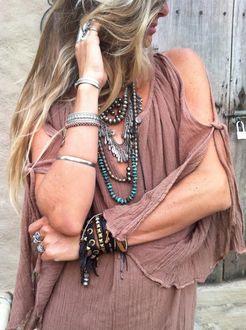 Bohemian holiday dress - Image 3