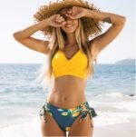 Printed Swimsuit Bikini Swimsuit Women