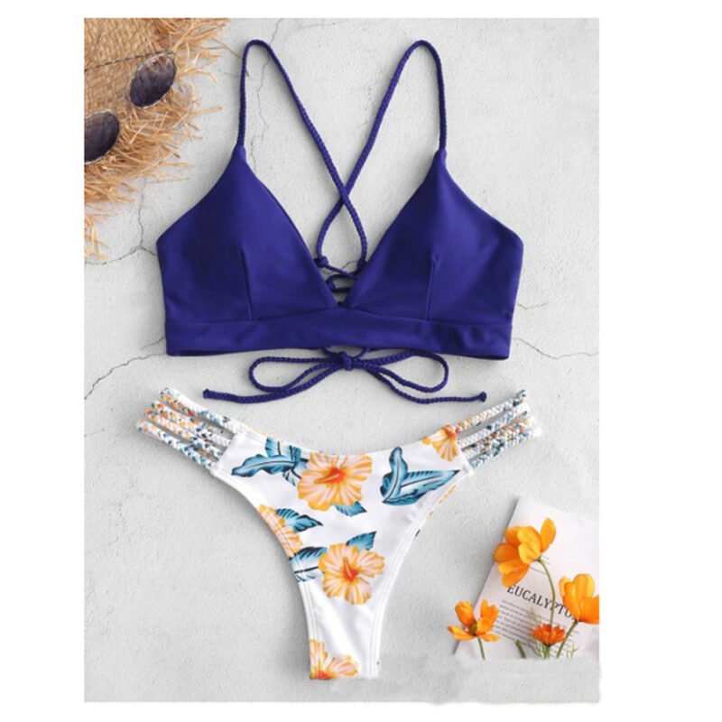 Sexy Braided Bikini Swimsuit - Image 2
