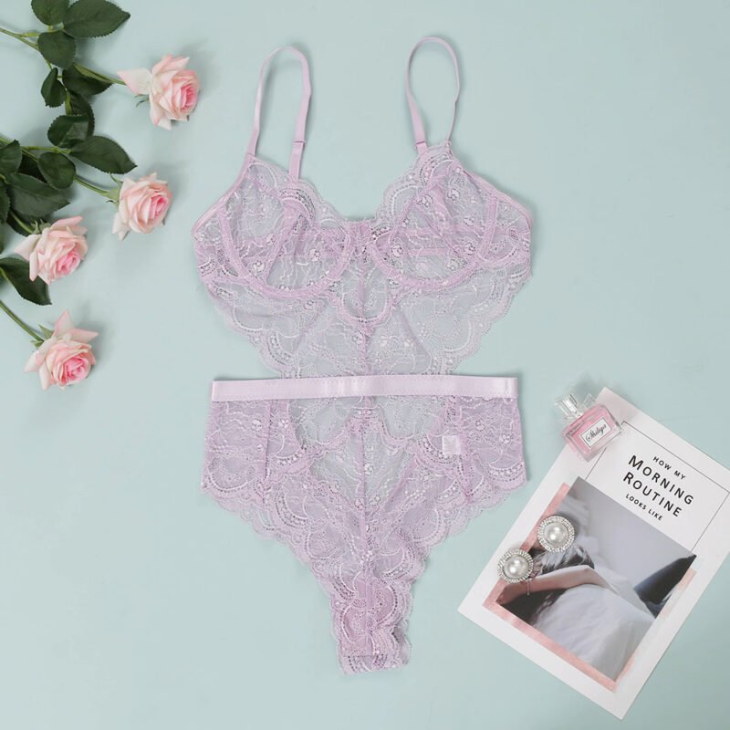 Lace Sexy Lingerie Slim-fit Corset Sexy One-piece Women - Image 7