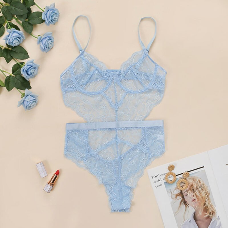 Lace Sexy Lingerie Slim-fit Corset Sexy One-piece Women - Image 2