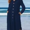 Navy longsleeved