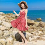 Bohemian floral dress