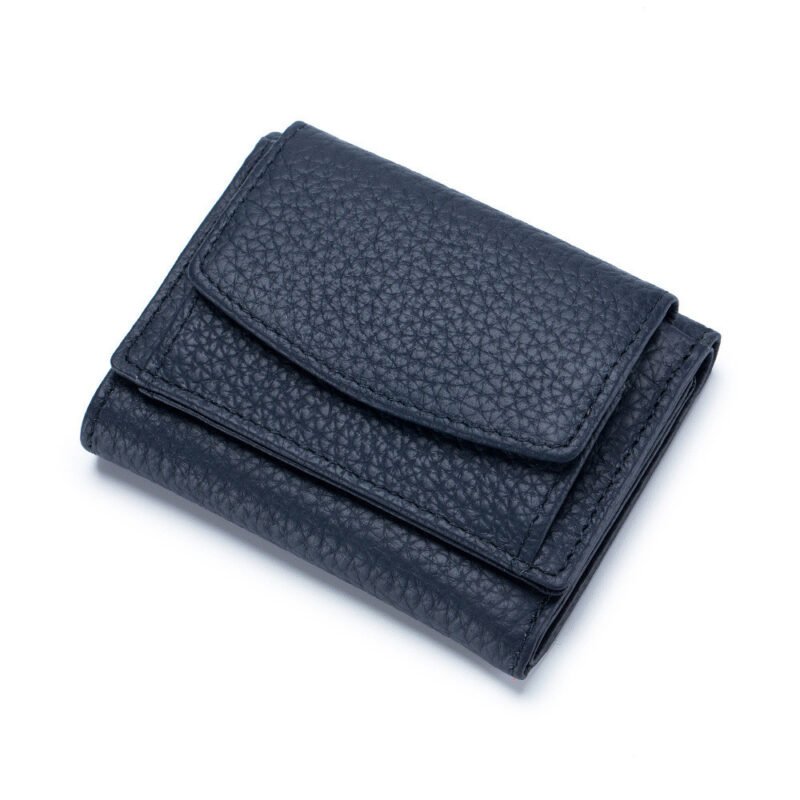 Leather Japanese Mini Short Women Wallet - Image 3