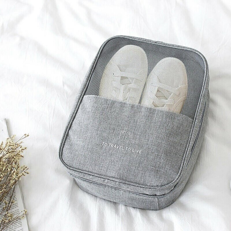 Portable Shoe Bags Waterproof Travel Shoe Bag Trolley Underwear - Image 4