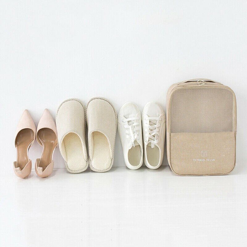 Portable Shoe Bags Waterproof Travel Shoe Bag Trolley Underwear - Image 2