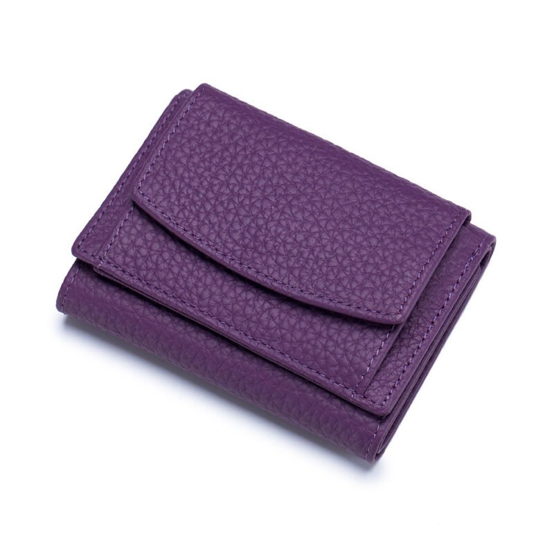Leather Japanese Mini Short Women Wallet - Image 7