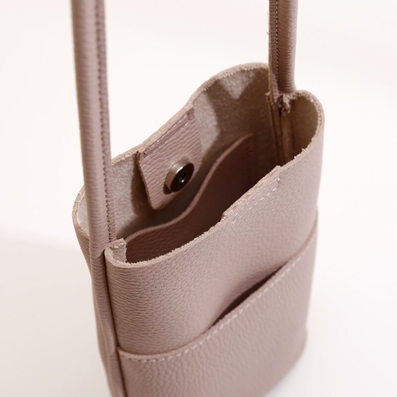 High-grade Soft Leather Mobile Phone Bag Female Crossbody - Image 7