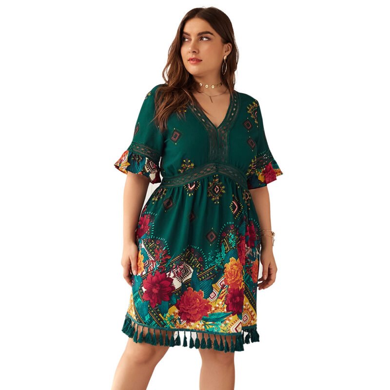 Bohemian holiday dress - Image 4