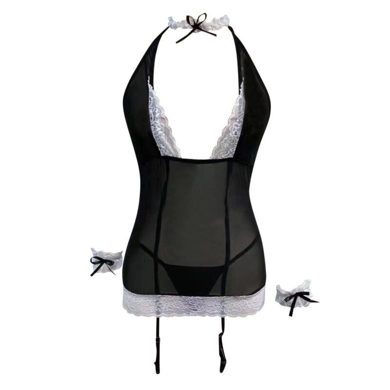 Fashion Lace Lingerie Underwear Pajamas Underwire - Image 3