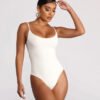 White round neck