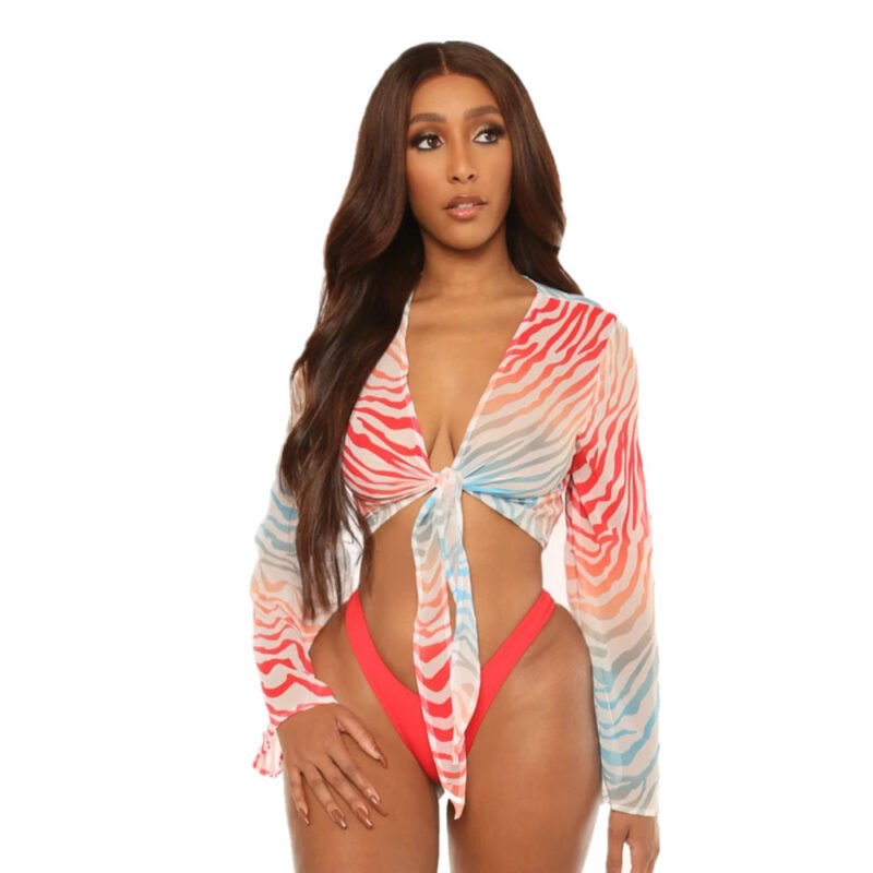 New Bikini Three-piece Mesh Swimsuit - Image 5