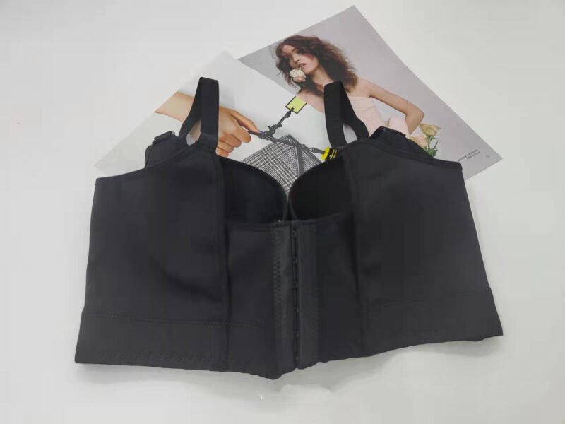 Women's Glossy Seamless Lingerie Memory Underwire Bra - Image 2