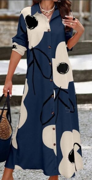 Women's Random Printed Dress