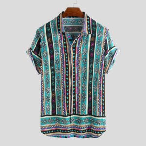 Explosion shirt men's beach shirt