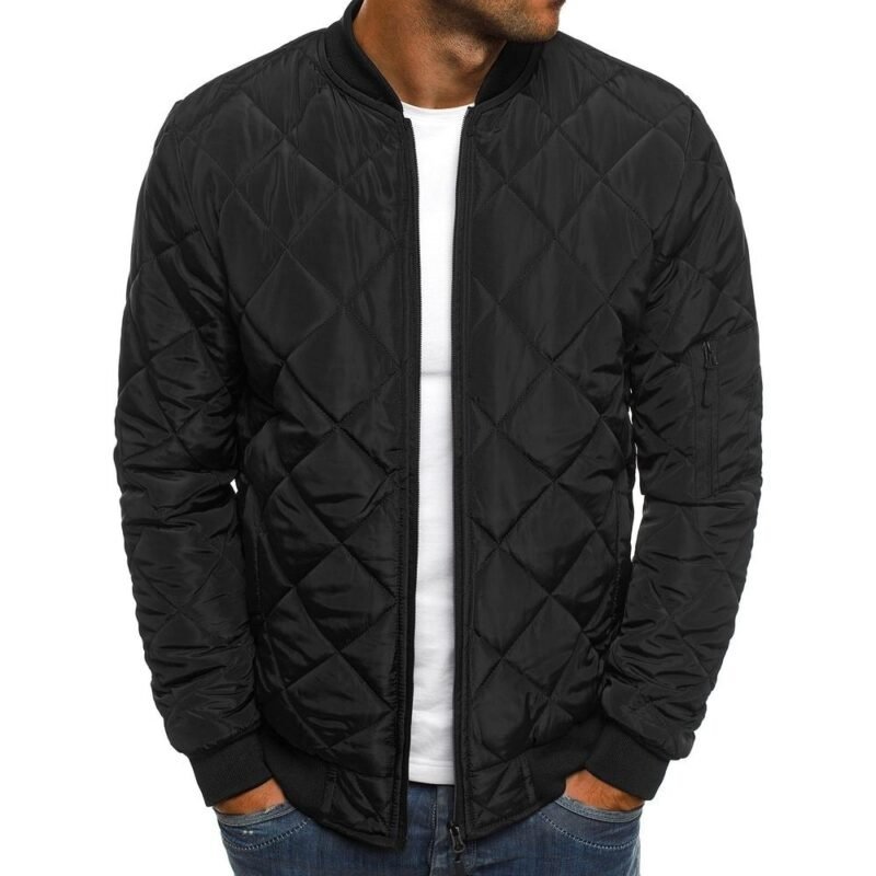 Cotton suit men's bomber jacket - Image 2