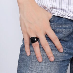 Our Simple Jinshengfeng Jewelry Ring Ring Light  Three Colors RC-294 Personality