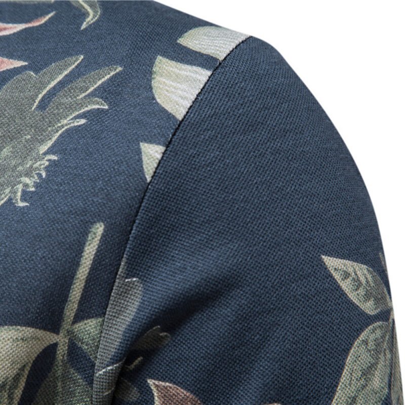 Men's Short Sleeve Lapel European TShirt - Image 4