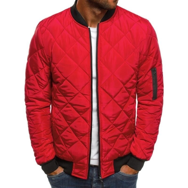 Cotton suit men's bomber jacket - Image 4