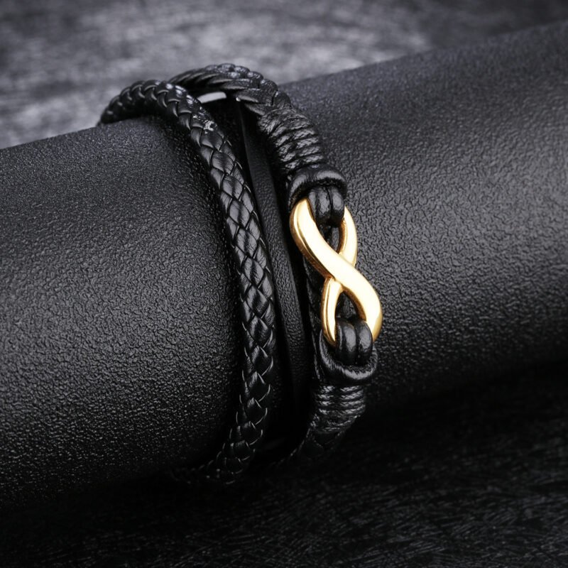 Vintage leather bracelet - Image 4