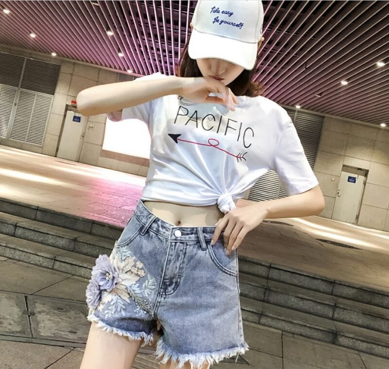 women Jeans Shorts - Image 2