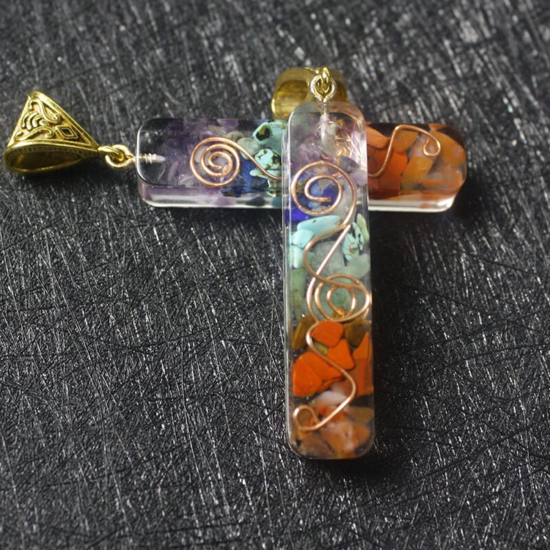 Gravel Seven Chakra Spirit Pendant - Image 4