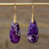 Purple Gold Ear Hook