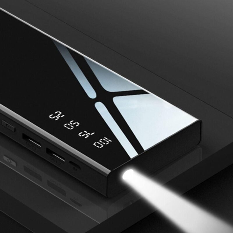 Power Bank 20000mah External Battery Pack LCD Portable - Image 3