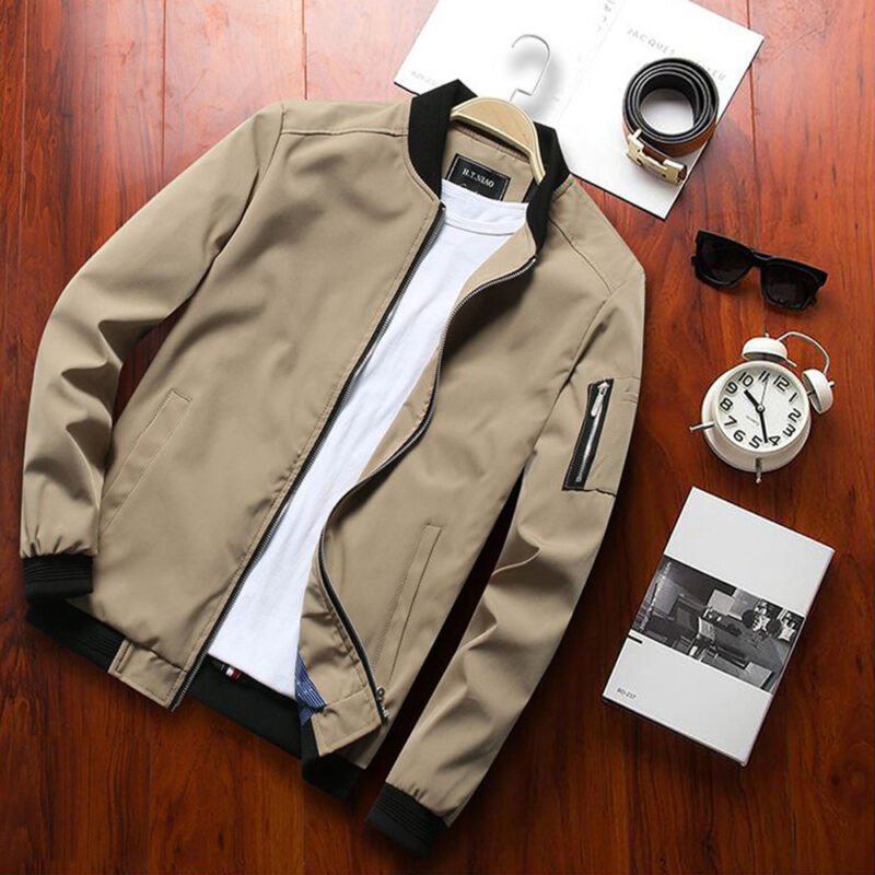 Jacket Casual Jacket Men's Baseball Uniform Youth Trend - Image 4