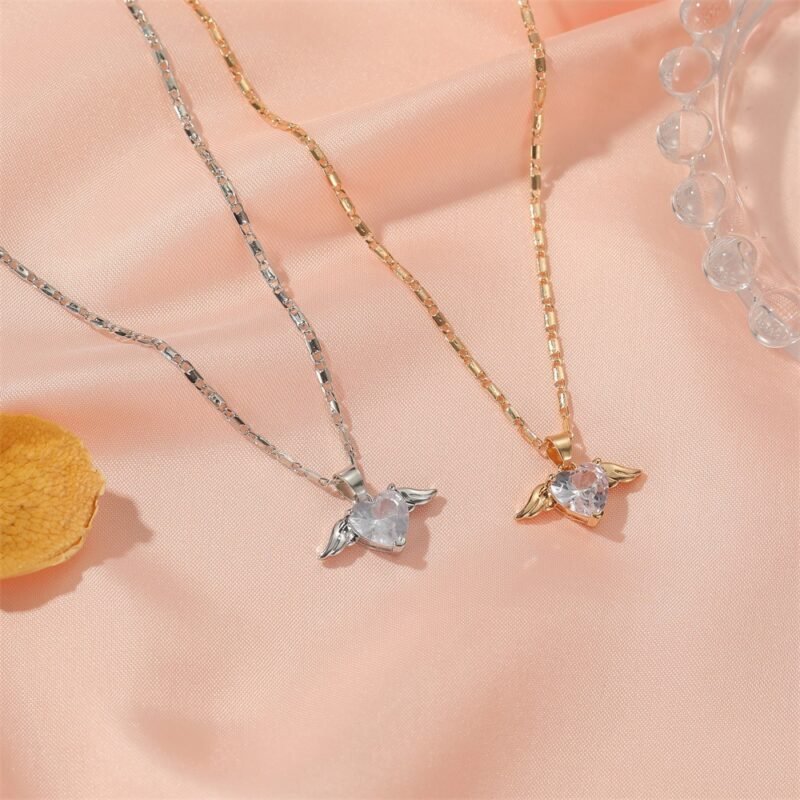 Heart Wings Necklace For Women - Image 6