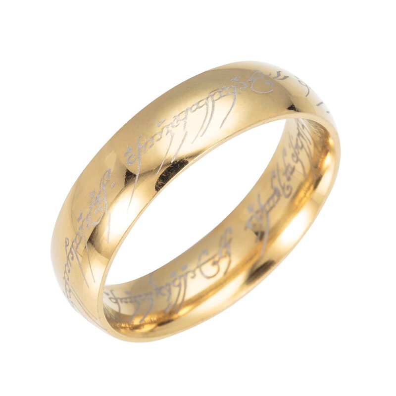 Titanium Steel Ring Men's Ring Ring - Image 10