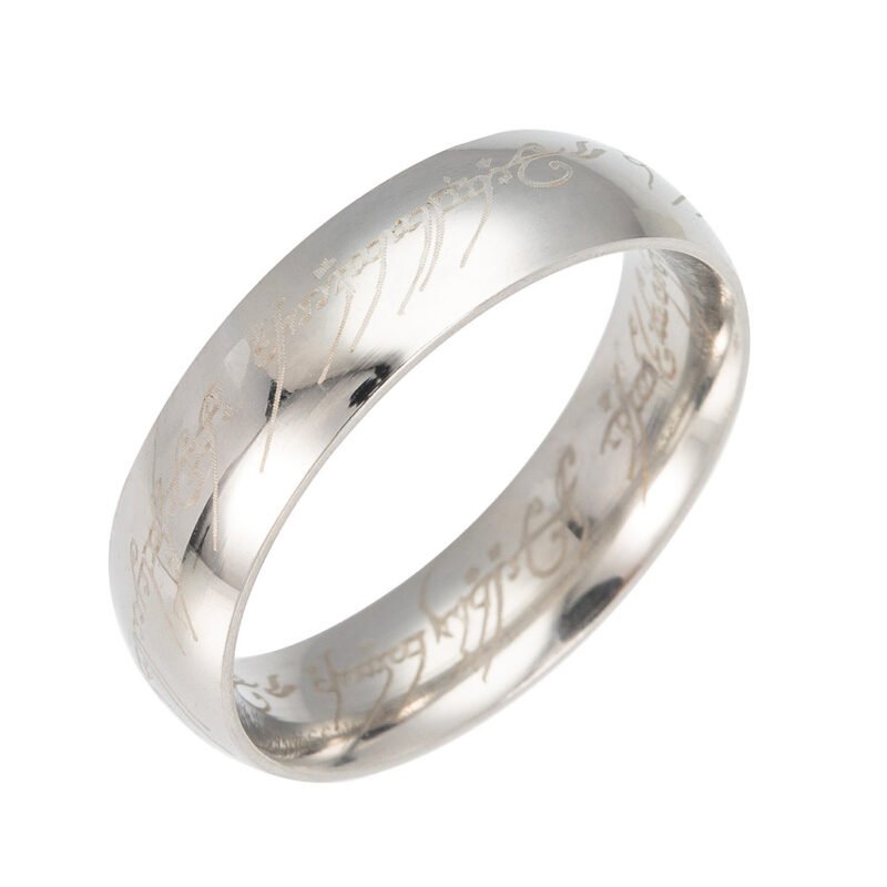 Titanium Steel Ring Men's Ring Ring - Image 8
