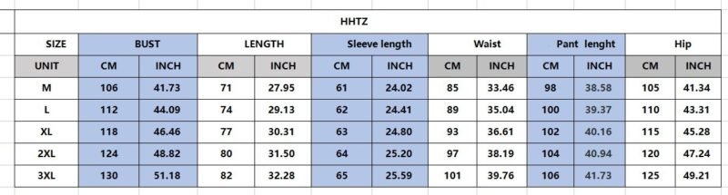 European And American Multi-color Long Sleeve Casual Sports Men Suit - Image 10