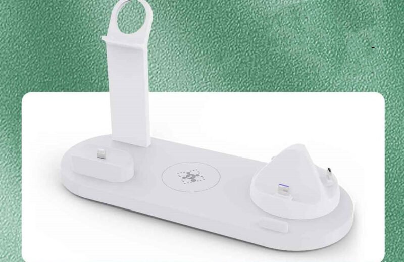 Plastic 3 In 1 Wireless Charger Stand Fast - Image 6