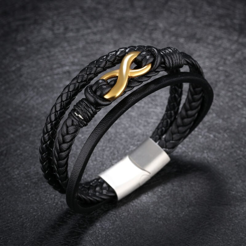 Vintage leather bracelet - Image 2