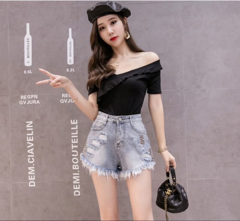 Women Jeans Shorts - Image 3