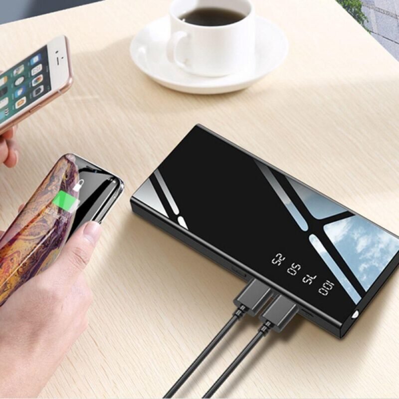 Power Bank 20000mah External Battery Pack LCD Portable - Image 2