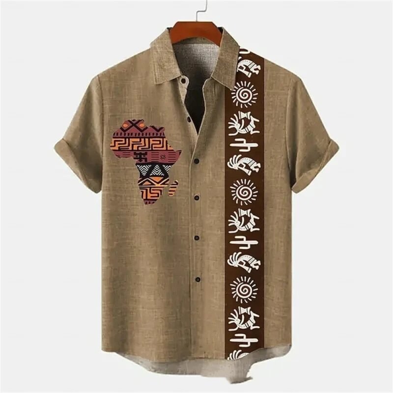 Summer Men's Breathable Four-sided Stretch Short Sleeve - Image 5