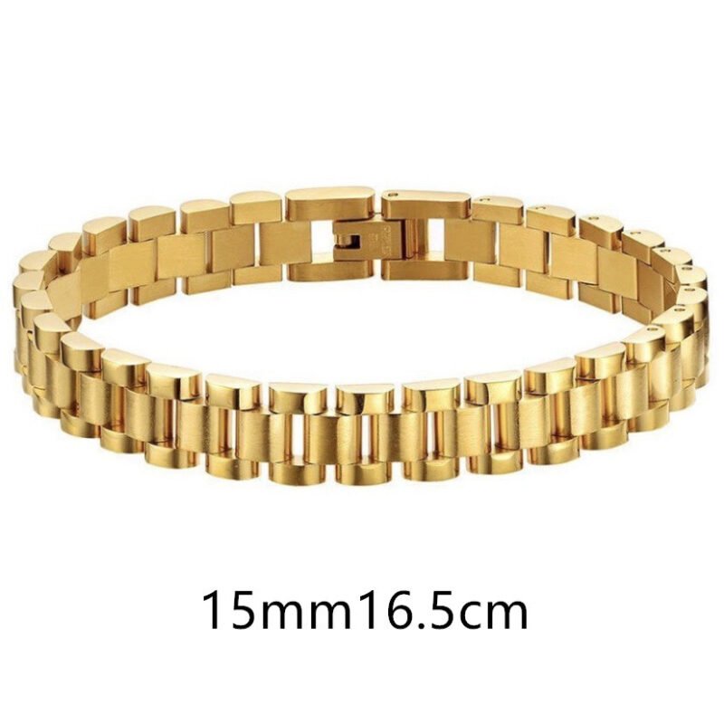 Titanium steel bracelet for men - Image 8