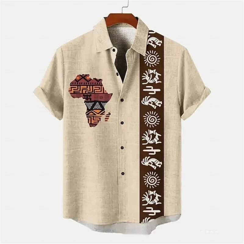 Summer Men's Breathable Four-sided Stretch Short Sleeve - Image 8