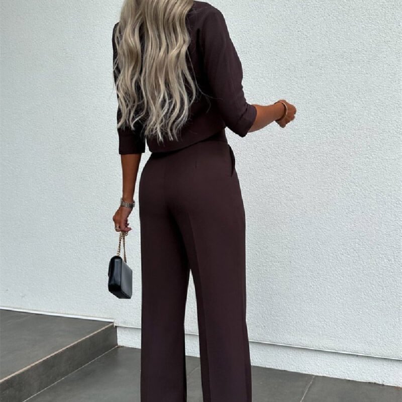Fashion Tops High Waist Wide Leg - Image 3