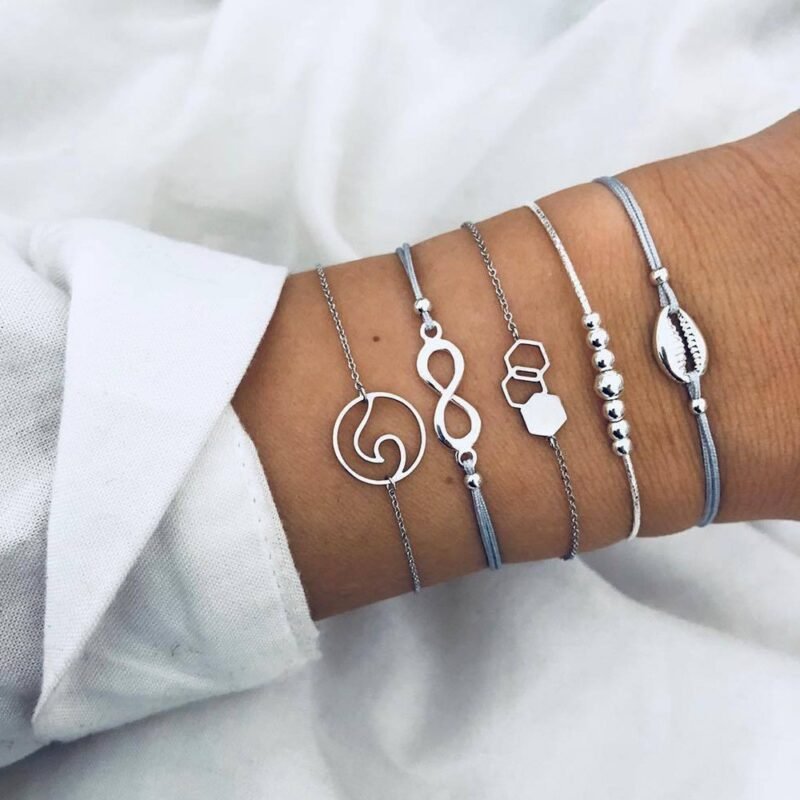 Bohemian Bracelets & Bangles Set Vintage Bead Boho Charm Bracelet For Women Jewelry Accessories Pulseras Mujer Bijoux Femme - Image 9