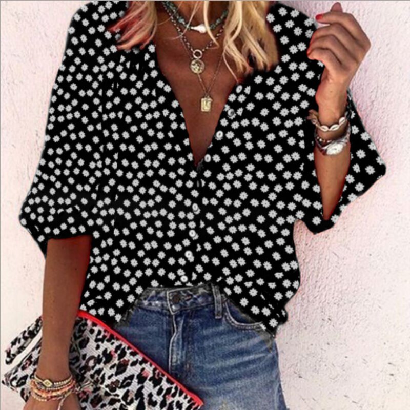 Long Sleeve Casual Women's Shirt - Image 8