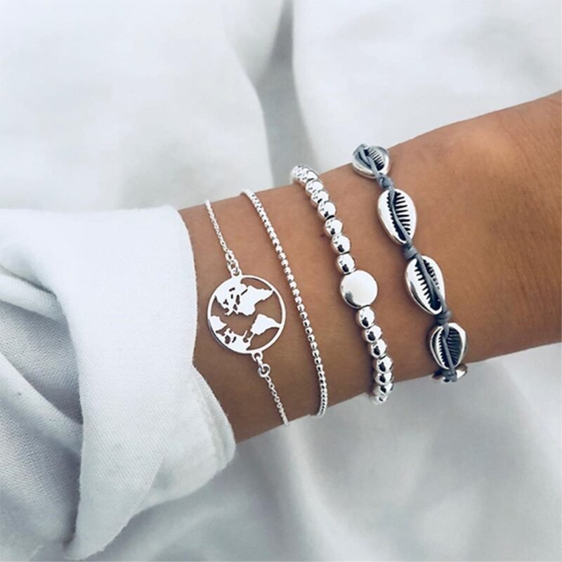 Bohemian Bracelets & Bangles Set Vintage Bead Boho Charm Bracelet For Women Jewelry Accessories Pulseras Mujer Bijoux Femme - Image 6
