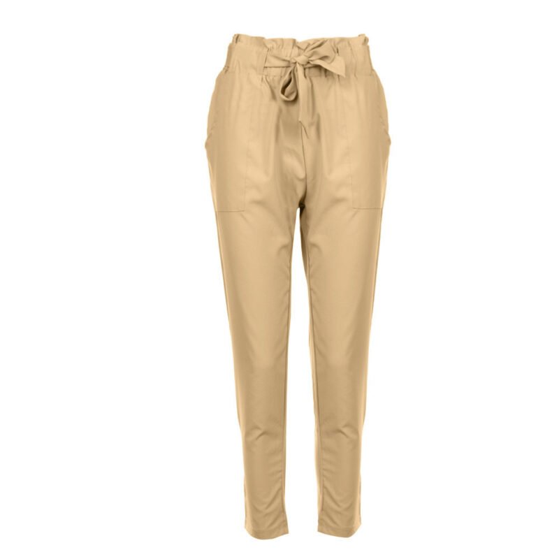 Wooden earbands, ladies trousers, slim pants - Image 2