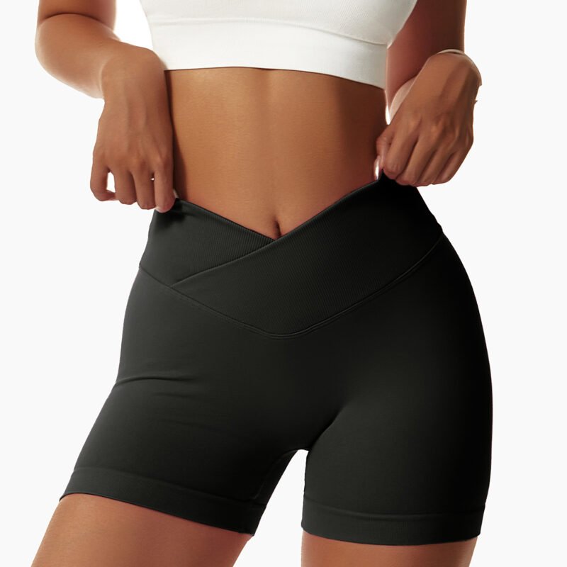 Tight Seamless Sports Shorts For Women - Image 3
