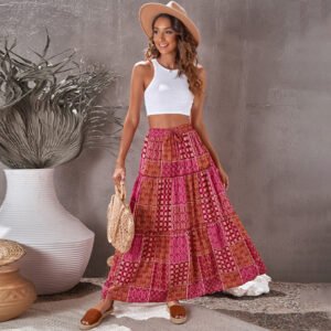 Loose High Waist Skirt