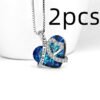 2pcs Blue