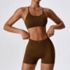 Bra Shorts Brown
