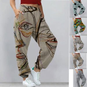 Harem Pants Print Yoga Boho